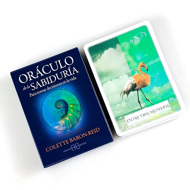 Oráculo De La Sabiduría Oracle Cards Spanish Version Wisdom Divination Deck Fortune‑Telling Cards Game for Collectors Gifts — image 2