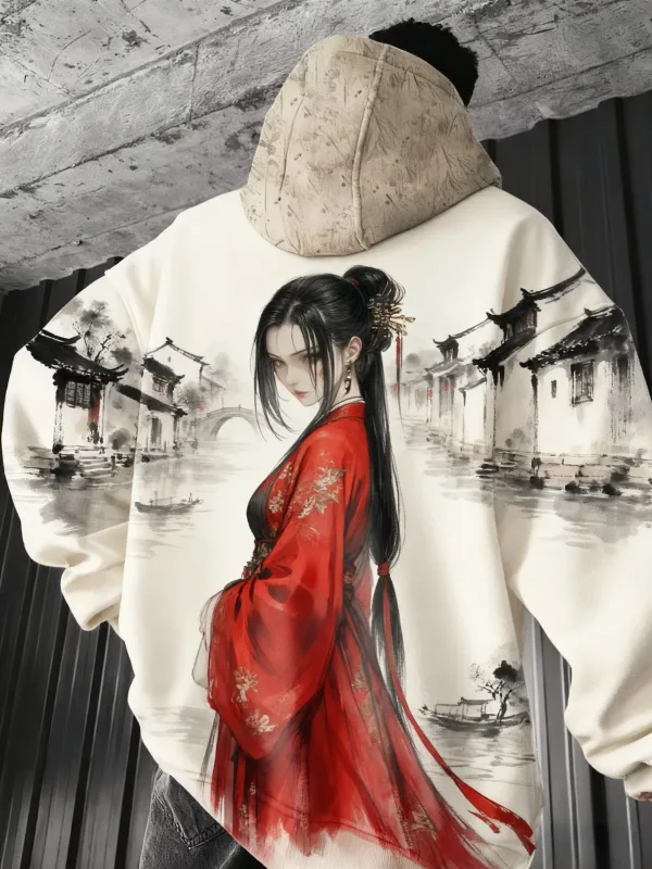2026 quente anime menina volta padrão moletom casual manga longa com capuz pulôver impressão 3d topo moda oversized hoodies masculinos — image 11