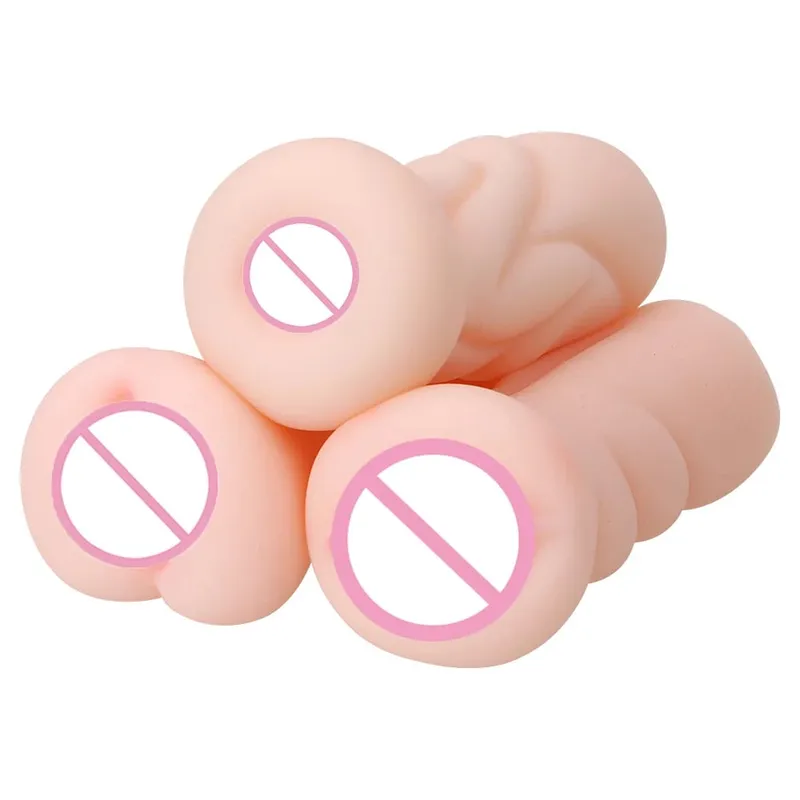 Copo de masturbação masculino TPE macio – lábios 3D realistas treinamento oral copo de aeronave reutilizável brinquedo sexual adulto para homens massageador prazer — image 1