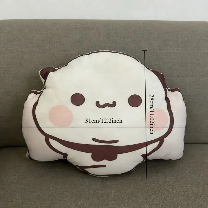 New Cute Bubu Panda Throw Pillows Kawaii Anime Yier Plush Pillows Sleeping Companion Pillow for Friends Home Decor Couple Gift — image 10