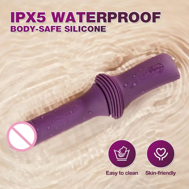 Beichao Sex Machine Thrusting Dildo Vibrator G Spot Vaginal Massager Babae Masturbesyon Suction Cup Heating Sex Toys — image 6