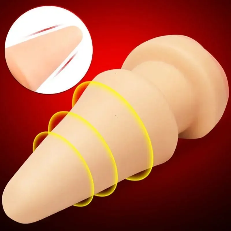 Sorvete anal vibrador butt plug oco vagina masturbador massagem ânus dilatador estimular brinquedo sexual para mulheres homens adultos jogos eróticos — image 4