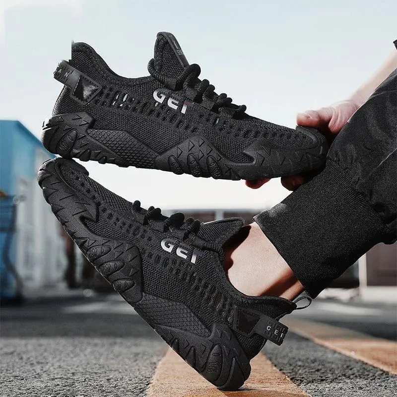 أحذية رياضية شبكية صيفية جديدة للرجال لعام 2026 أحذية مشي رياضية خفيفة الوزن تسمح بمرور الهواء بنعل ناعم ومضادة للانزلاق — image 5