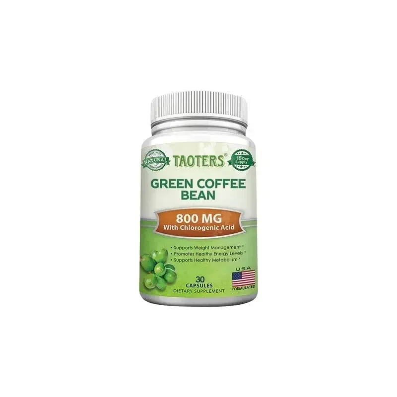Supplément de perte de poids en grains de café vert 1200 mg - Stimule le métabolisme et l'endurance brûle la graisse du ventre — image 8