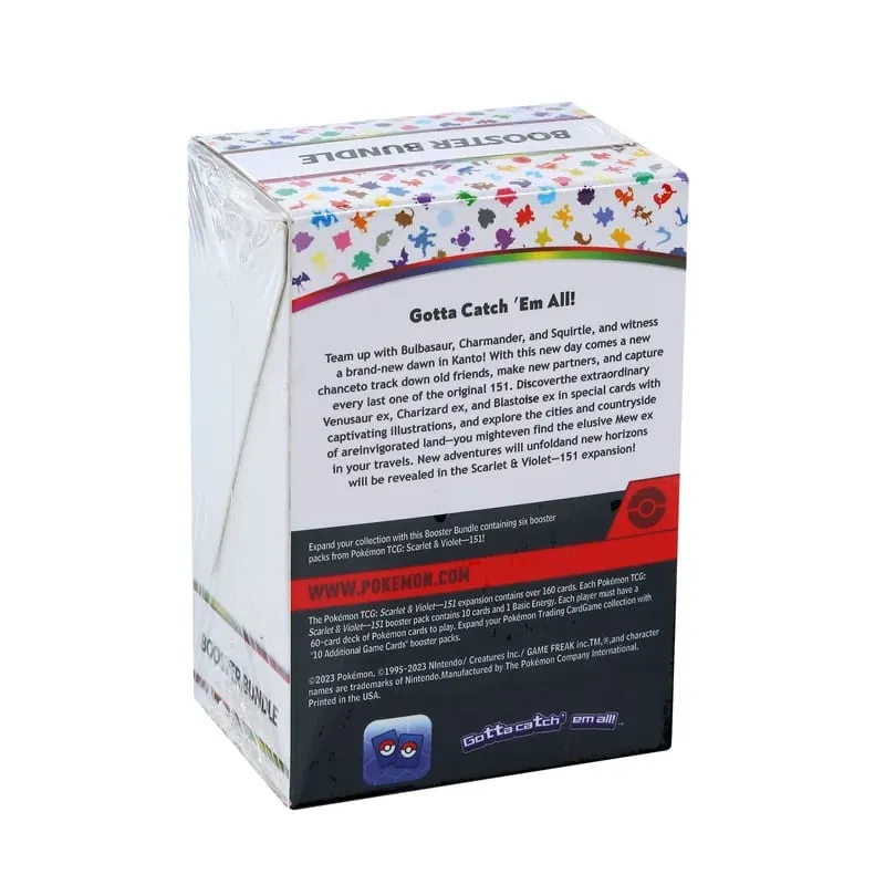 Scarlet Violet 151 Pokemon PTCG English Mega Phantasmal Flames Booster Bundle Version ME02 Trainer Box Collected Trading Cards — image 6