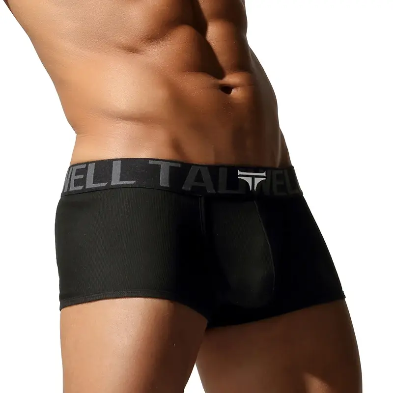 Herrunderkläder, avancerade boxershorts, enfärgad, hög elasticitet, slim fit, andas — image 18
