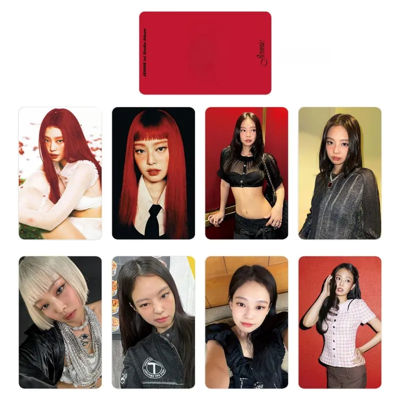 8Pcs/Set pop Idol KATSEY New Album Pinky UP CHAOS HD Printd Personal Lomo Card Photocards Fans Gift — image 10