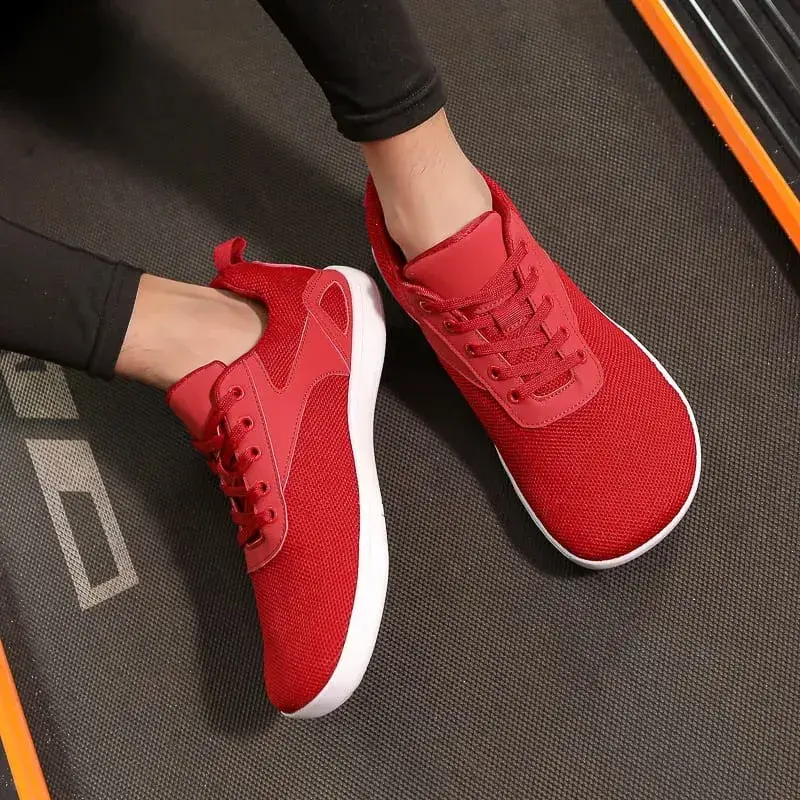 Men's and Women Wide Barefoot Shoes New 2025 Large Size 36-47 Outdoor Gym Training Slow Running Walking Leisure Sports Shoes — image 4