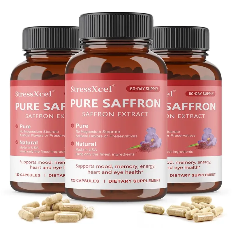 Saffron Supplement Protects Eye Health Improves Dull Skin Tone Promotes Blood Circulation and Boosts Metabolism — image 11