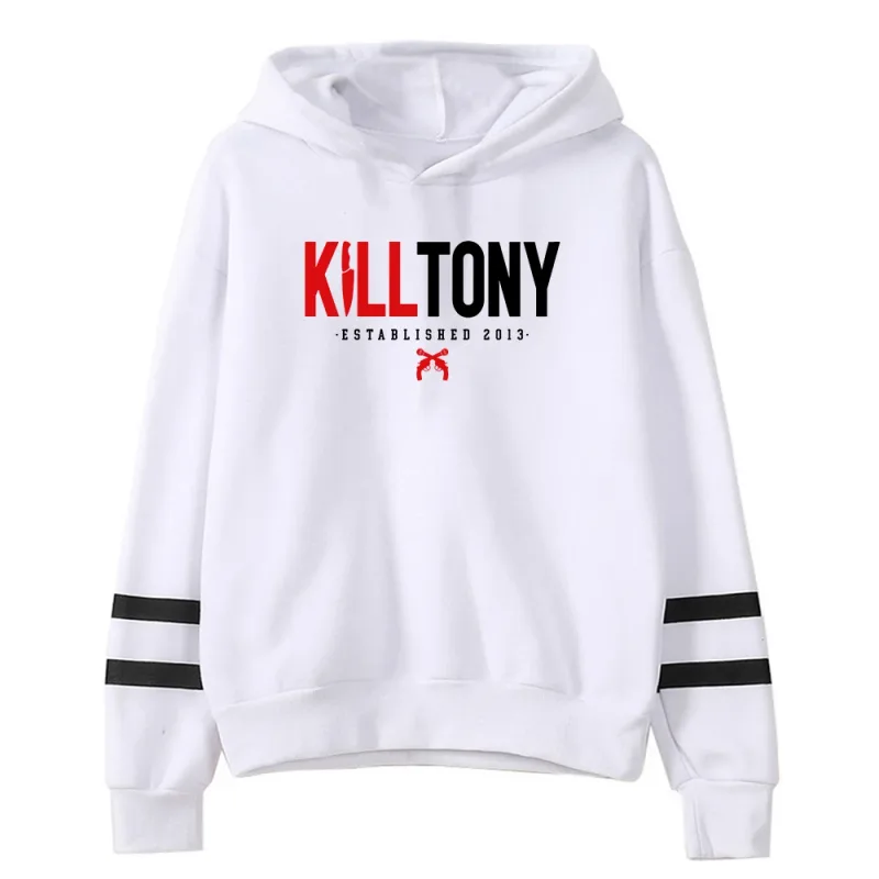 Kill tony merch moletom unissex com bolsos barras paralelas manga streetwear mulheres homens moletom com capuz roupas engraçadas — image 16