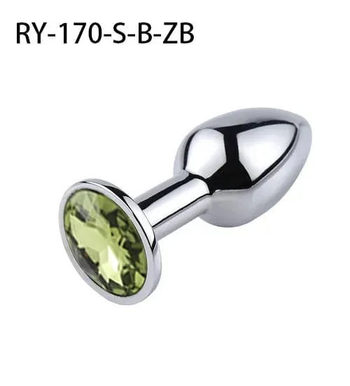 Plugue anal de metal para ânus de cristal, base de joias para jogador iniciante para jogador sênior, 5 tamanhos sm, massagem ponto g, brinquedos sexuais bdsm, 1 peça — image 16