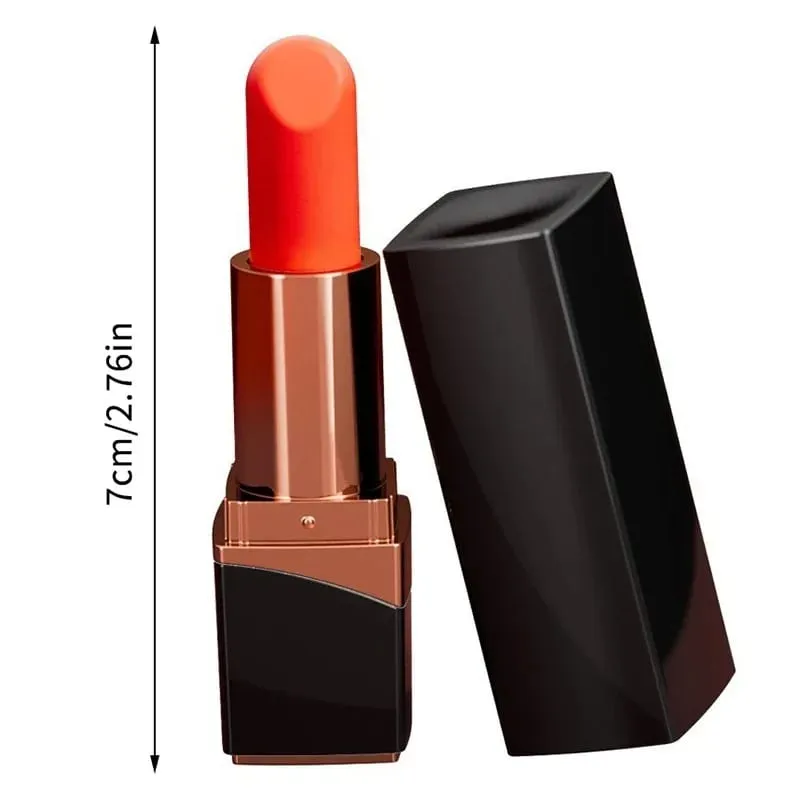 Women Mini Lipstick Vibrator Strong Shock Vibrating Nipple Clitoral Stimulator AV Wand Sex Toys for Couples Adults 18+ — image 6
