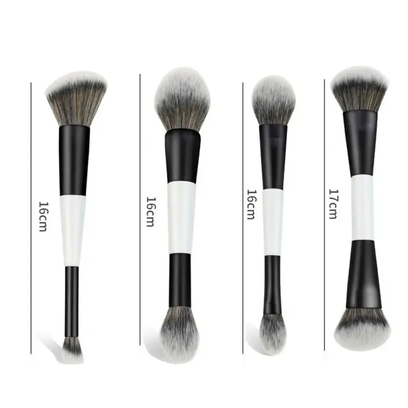Dual-Ended F4 Contour Face Brush Multi-purpose High Coverage Eyeshadow Concealer Brushes Cosmetic Beauty Powder Blush Brush — image 6
