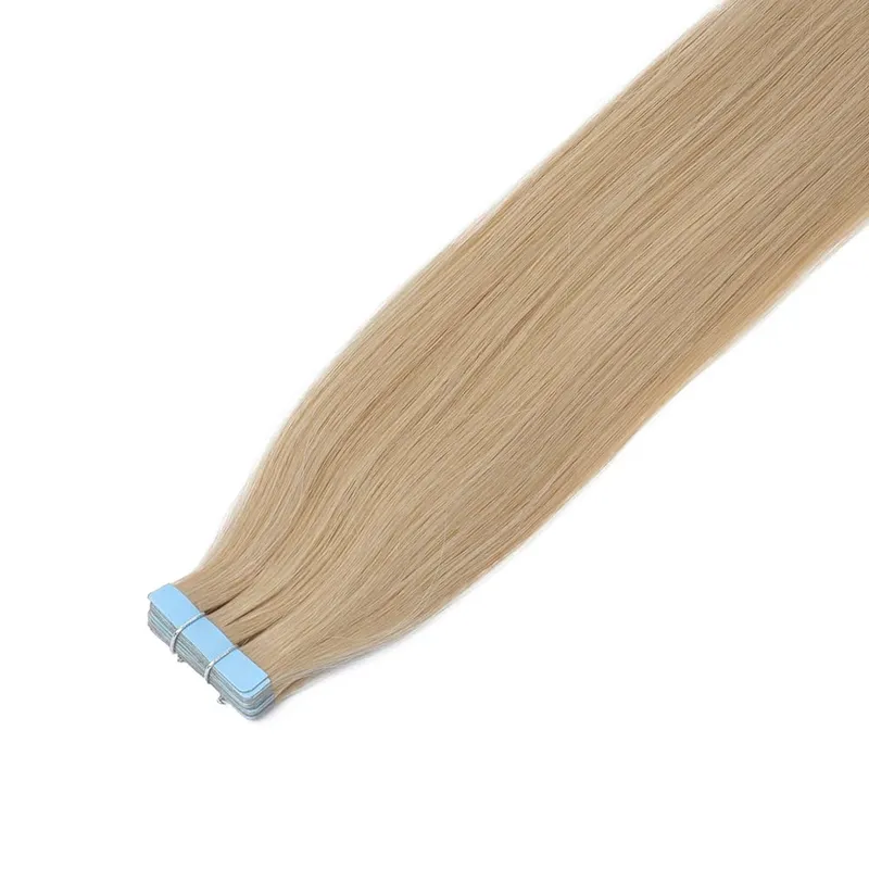 Tape in Hair Extensions Human Hair 12-22 Inch 30g 20pcs Skin Weft Seamless Tape in Real Remy Straight Hair for Women Daily Use
