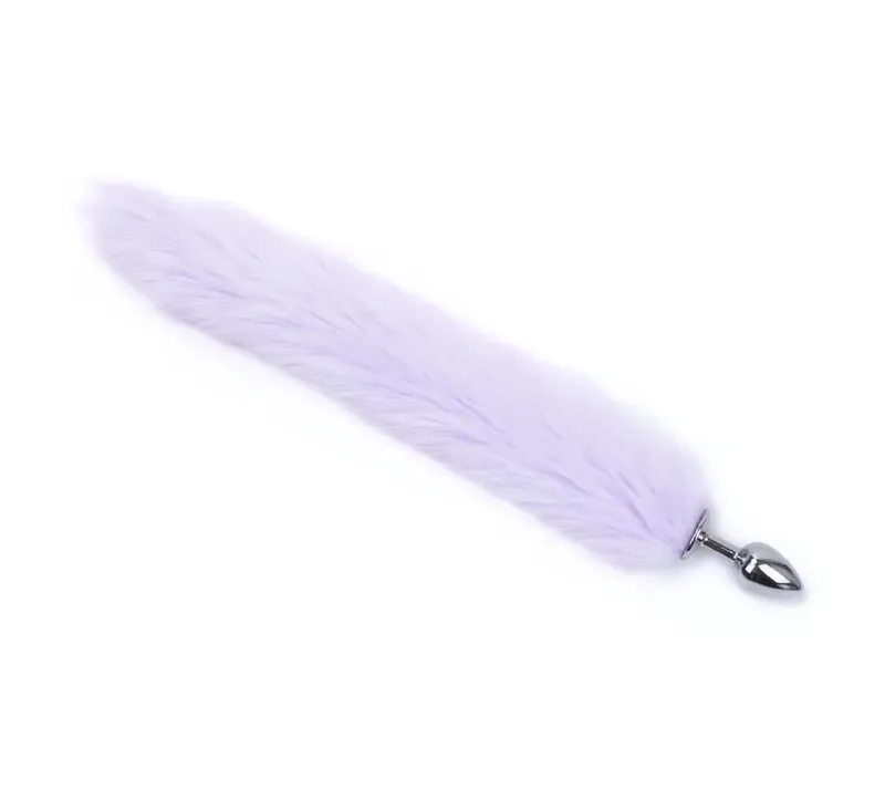 Plush Rabbit Tail Fox Tail Anal Plug Metal Butt Plug Prostate Massager BDSM Cosplay Erotic Sex Toy for Women Adults Sex Toy Gift — image 19