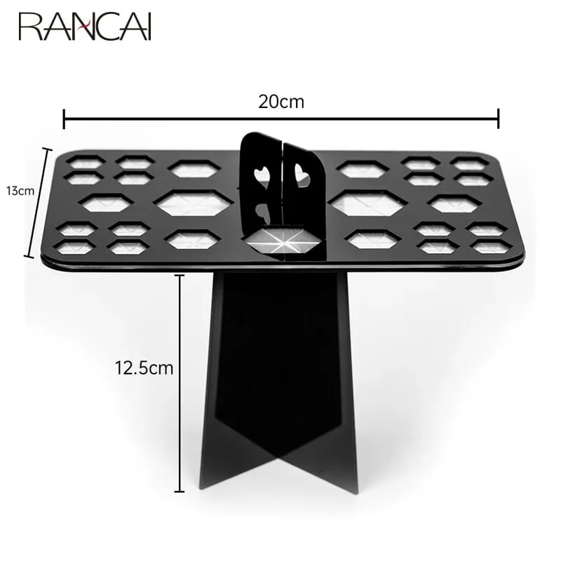 14/26/28 Holes Stand Makeup Brush Organizer Stand Tree Dry Brush Holder Brushes Accessories Comestic Brushes Aside Hang Tool — image 2
