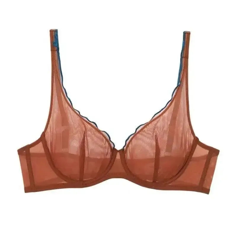 Full Coverage Minimiser Bra for Large Bust Ultra Thin Seamless Wireless Lift & Support Anti Sag Set BANERDANNI S-2XL 32-40 ABC