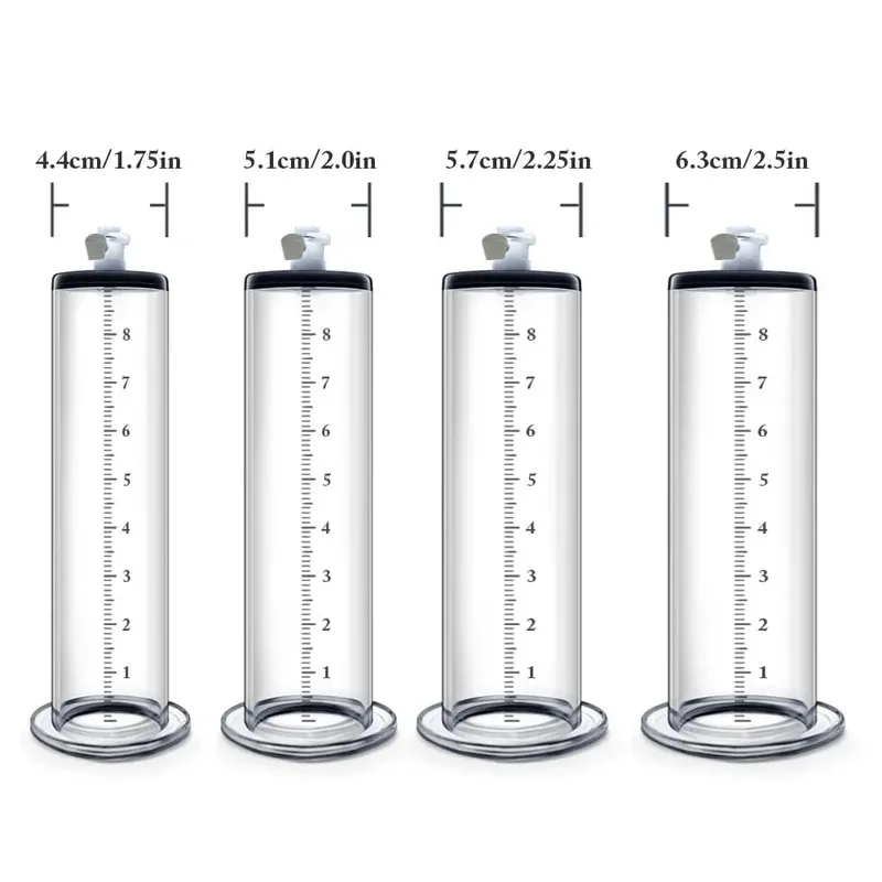 Manual Penis Pump Acrylic Penis Enlarger Sex Toy For Men Vacuum Pump Male Masturbation Penis Extender Trainer Adults Sex Product — image 4