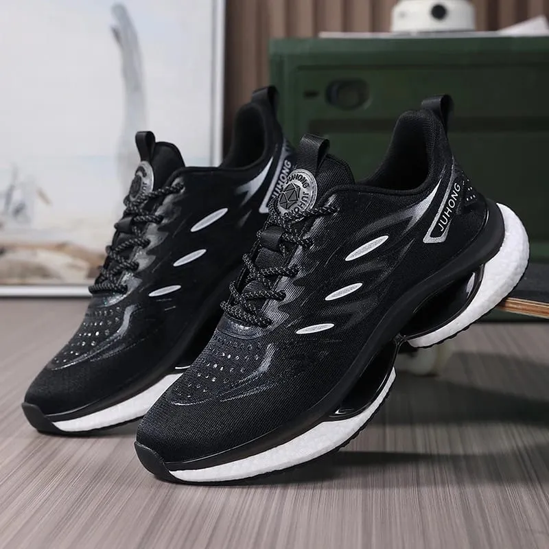 Men Lightweight Running Shoes Breathable Cushion Sport Sneakers Non‑Slip Woman Athletic Training Jogging Walking Tennis Shoes