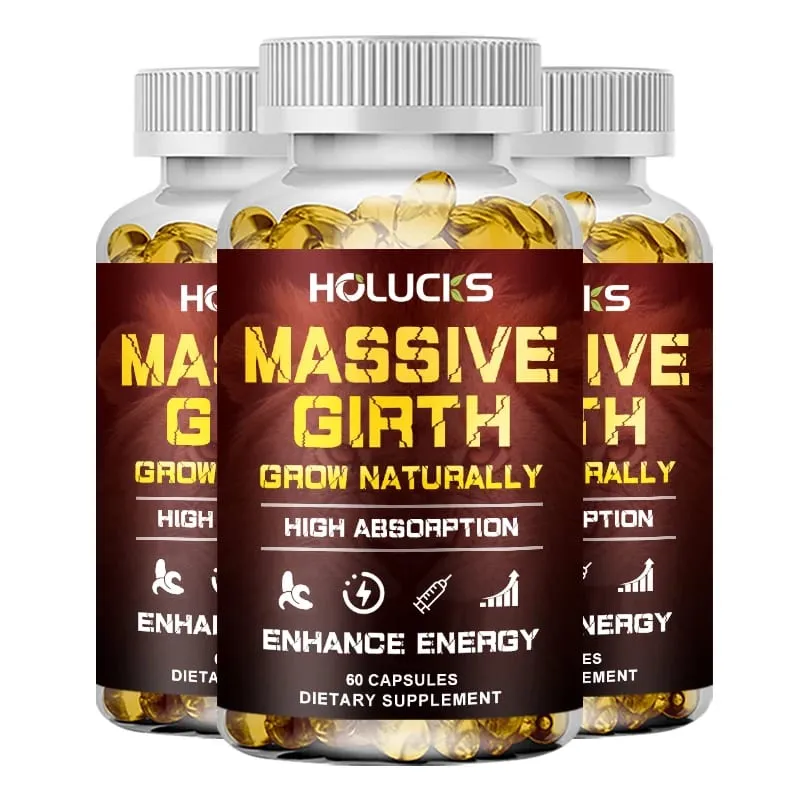 Advanced Men's Health Supplement with Ashwagandha & Maca Root Support Male Vitality Enhanced Stamina Stress Performance