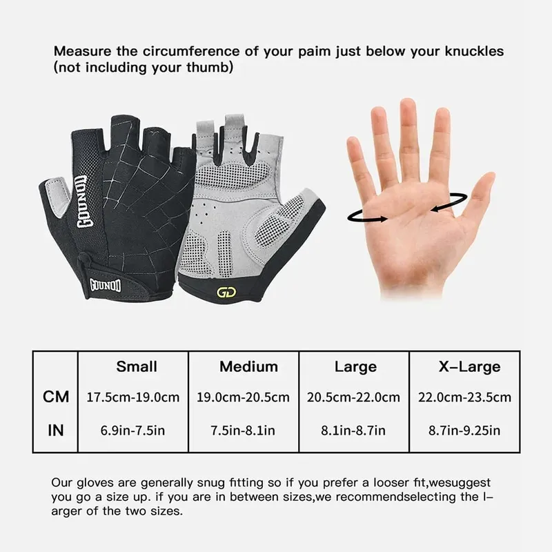 Unisex Lightweight Workout Fitness Gloves Weight Lifting Gym Gloves For Pull Ups Cycling Weight Training Sports Hand Protection — image 7