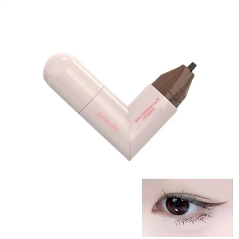 Sello delineador de ojos giratorio DIY, delineador de ojos de doble punta integrado en negro y marrón, plantilla de ala, bolígrafo líquido de larga duración resistente al agua y a prueba de manchas — image 8