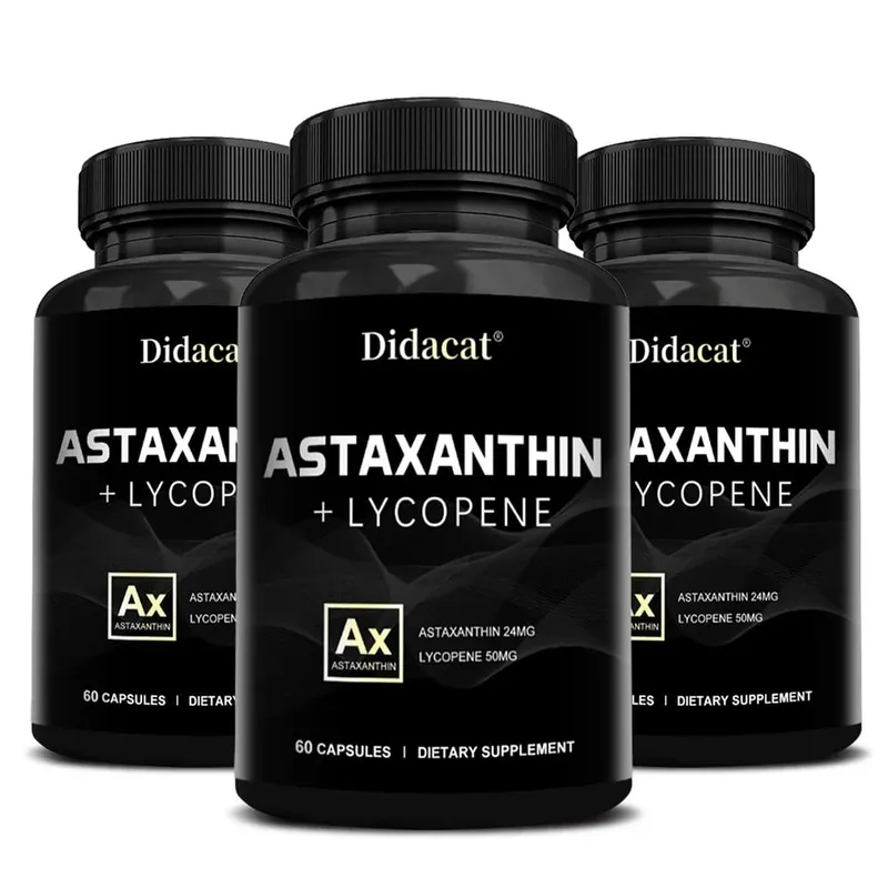 Suplemento de astaxantina para homens e mulheres | Da microalga Haematococcus Pluvialis para suporte à saúde dos olhos e da pele — image 11