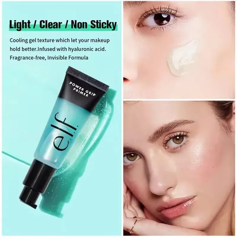 Elf primer gel configuração spray hidratante de longa duração controle de óleo sweatproof poro suave pele fix efeito de maquiagem para diariamente e festa