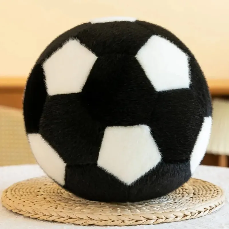 Mascot Bold Boldform Fodbold Kastepude Fyldt Blød Fodbold Pudepude 13/20cm Ins Fodbold Venner Fødselsdagsgaver — image 5