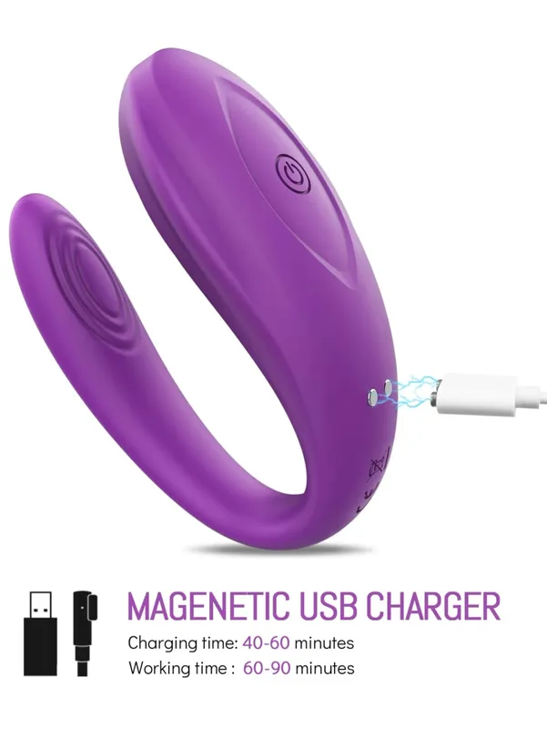 Y-Pao Flexible Couple vibrátor kettős behatolású G-pont stimulátor, kihangosító felnőtt szexjátékok nőknek és pároknak, puha — image 3