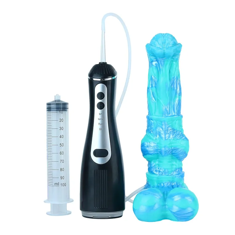 Silicone Electric Squirting Fantasy Dildos με βεντούζα Μασάζ προστάτη εκσπερμάτωσης πέους σεξουαλικά παιχνίδια για γυναίκες άνδρες — image 33