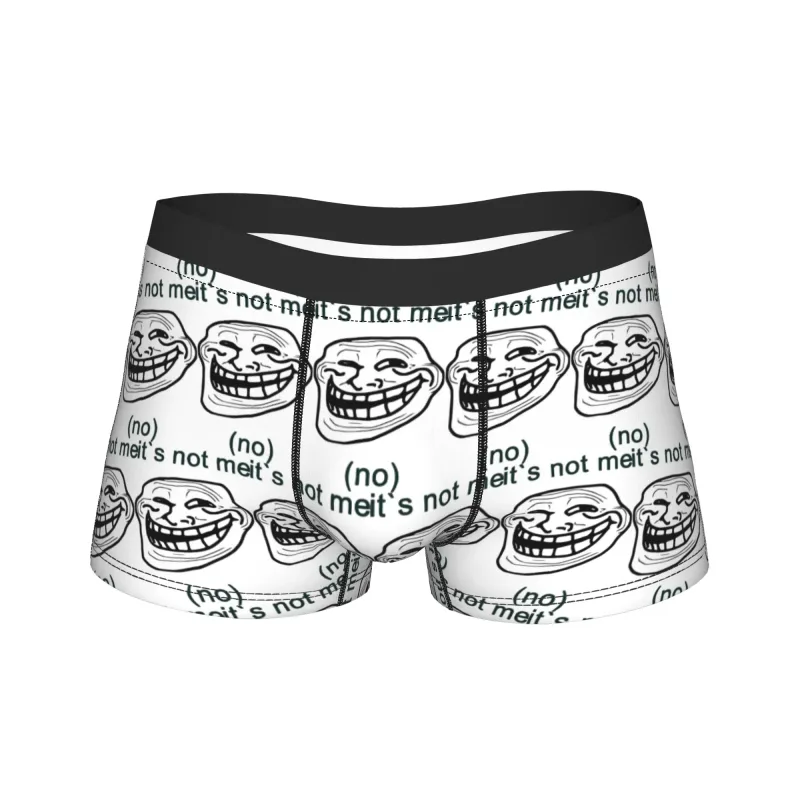 Rage Comic Trollfac Trunk Funny Anime Pouch Underwear Hot Sale Pattern Boxer Brief Kumportableng Panlalaking Panloob Plus Size — image 11