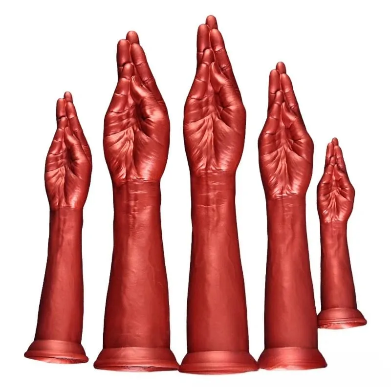 46cm Fist Hand Anal Plug Arm Dildo Vaginal Butt Dilator Deep Stimulator Anus Expander Big Dildo Masturbator Adult Anal Sex Toys — image 1