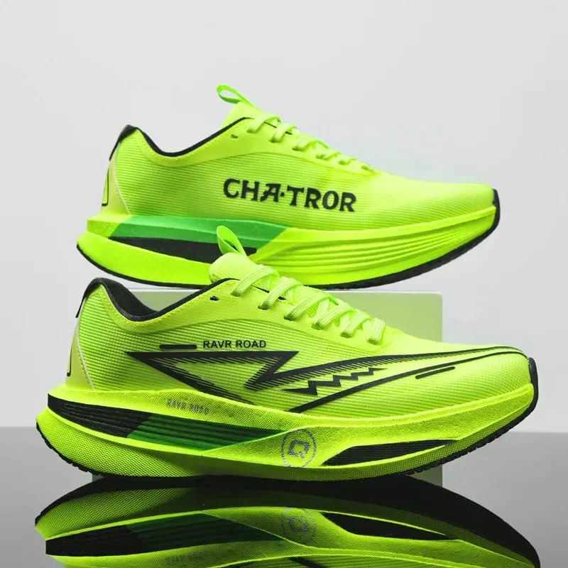 Running Shoes Men Marathon Sports Shoes CarbonBoard Shock-Absorbing HardWearing Comfortable Women Athletic Speciality Sneakers