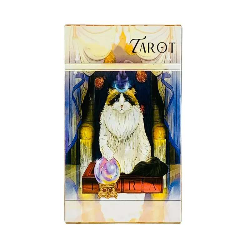 New Tarot Cards A 78-Cards English Version Of The Predictive Divination Card Game Family Gathering Card Game Spiritual Guidance