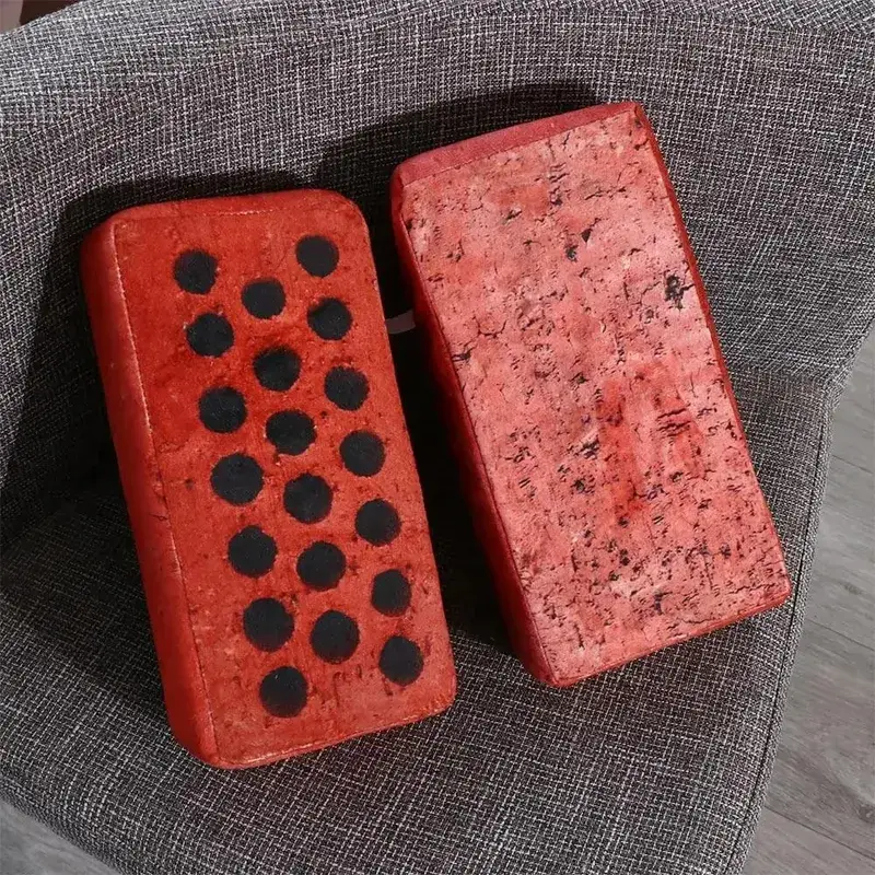 Simulation Brick Plush Sponge Brick Toy Cushion Funny Sponge Simulation Brick Cute Creative Simulation Fake Brick Plush Cushion