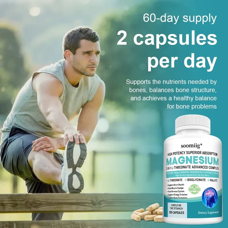 Magnesium L-Threonate+Glycinate+Malate - Improves Sleep Quality Supports Memory and Cognitive Function Promote Brain Health — image 5