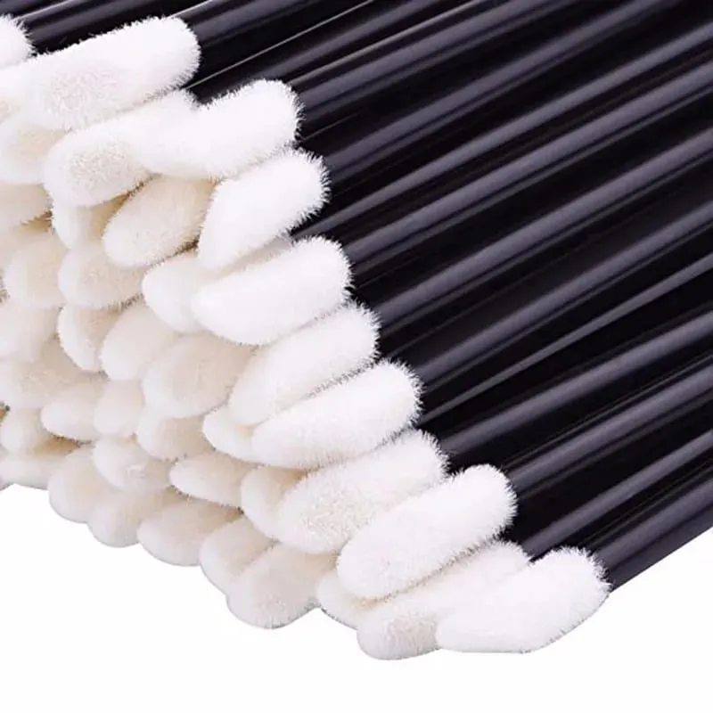 50/500/1000Pcs Wholesale Lip Brushes Makeup Brush Eyelashes Extension Lip Gloss Applicator Lipstick Wands Set Cosmetic Make Up — image 5