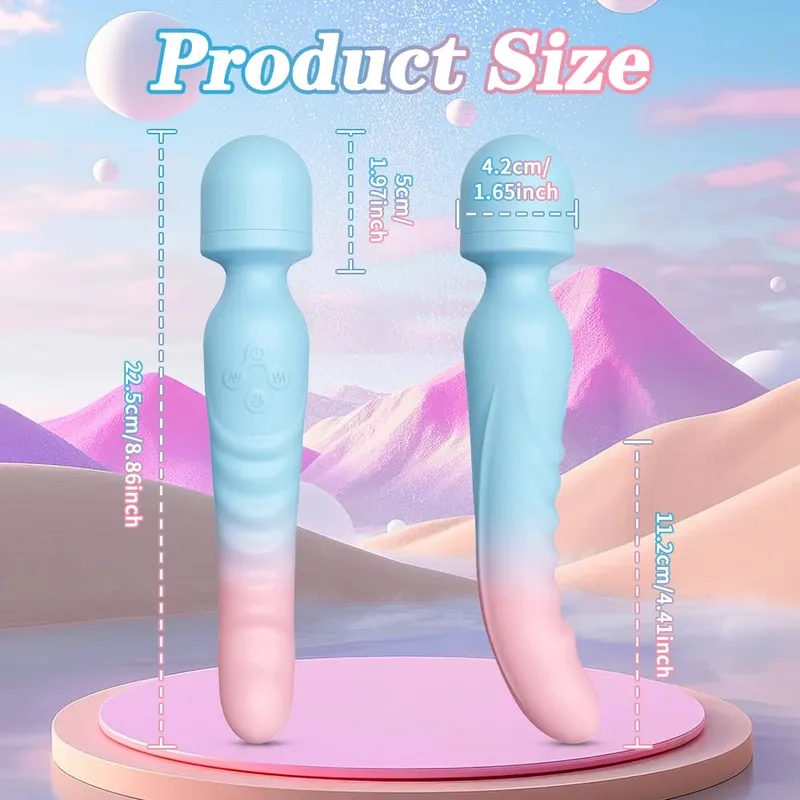 Heating AV Vibrator Sex Toys for Women Powerful G Spot Dildos Magic Wand Vagina Stimulator Female Masturbation Adult Products 18 — image 4