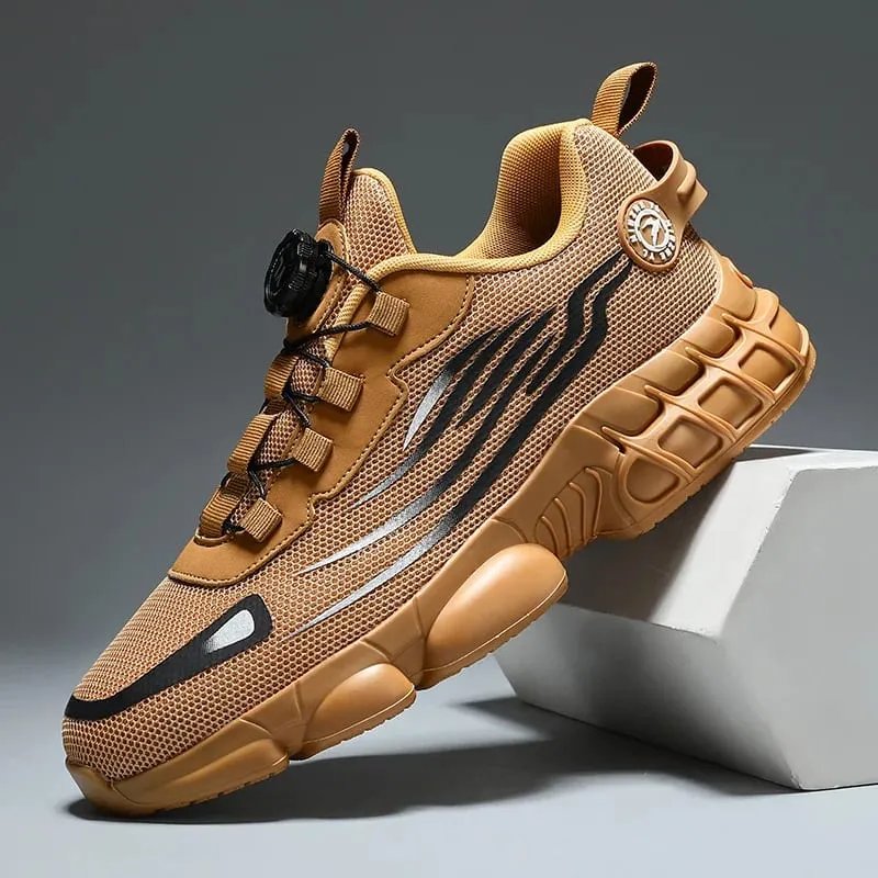 (No Steel Toe) Men's Outdoor Casual Shoes Sneakers Suitable for Hiking Walking Casual Sneakers for Gifts — image 4