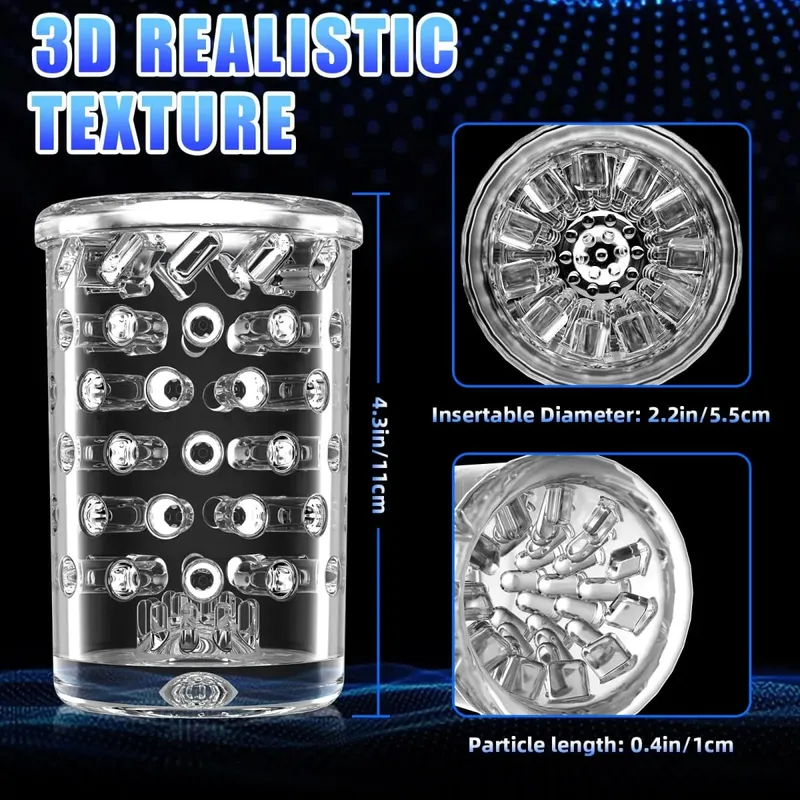 Telescopic Sucking Masturbator for Men Rotating Blowjob Masturbation Cup LCD Display Pocket Pussy Penis Pumps Sex Toys for Adult