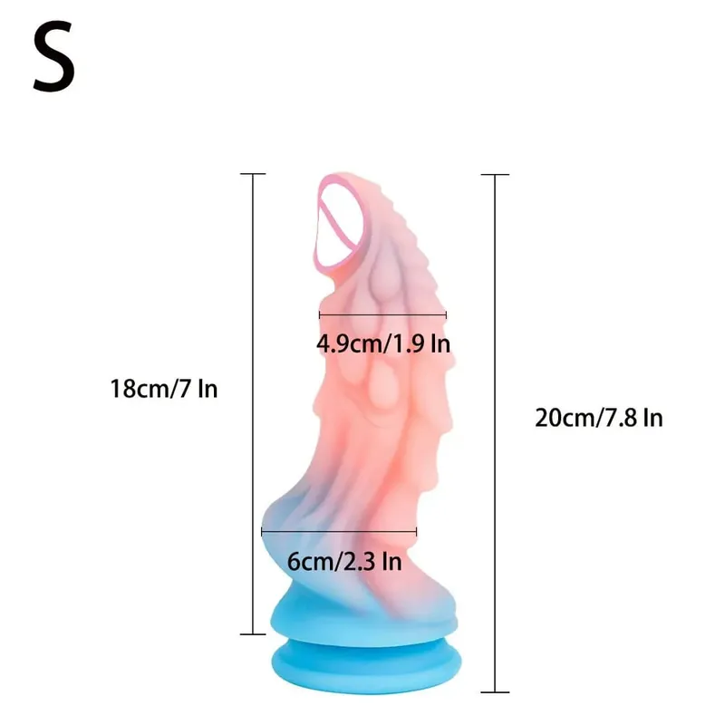 Dragão vibrador para mulher grande anal vibrador maturação macio monstro vibradores silicone anal plug massageador de próstata 18 + brinquedos sexuais para homem — image 9