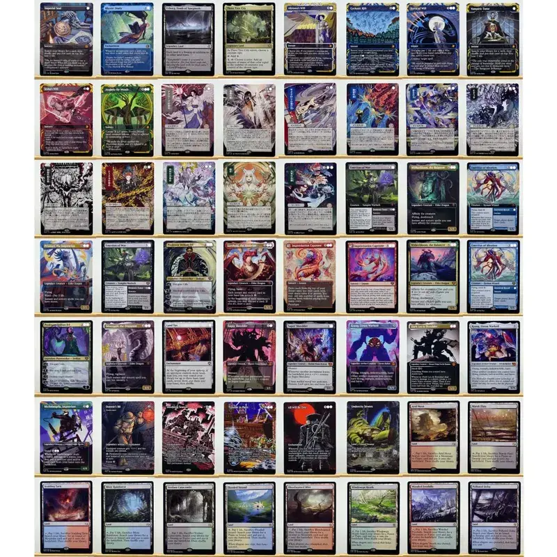 Tcg Proxy Cards Custom 56-Card Proxy Deck Set–High Quality The One Ring Complete Tabletop Strategy Card Set — image 1