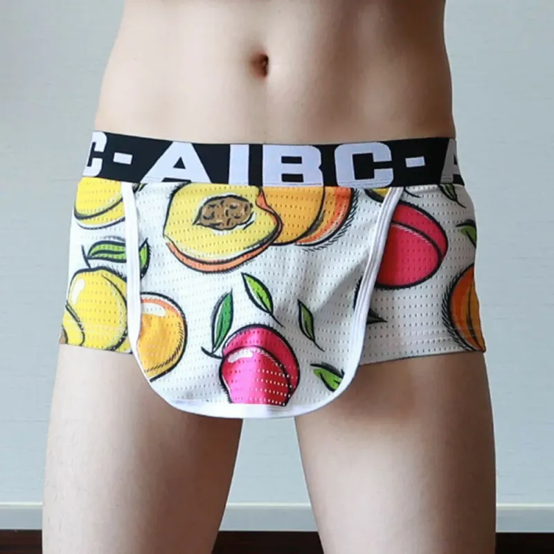 Boxershorts Kalsonger Underkläder Trosor Kläder Bomull+Spandex Öppen Helt nytt mode Snyggt utbud Lämplig — image 12