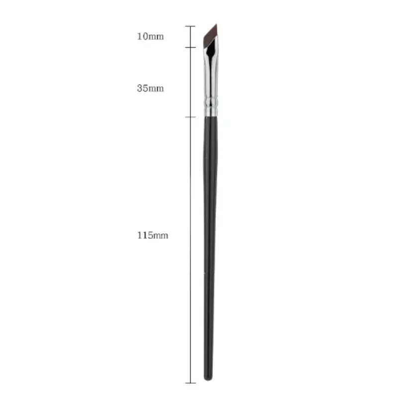1-16pcs Upgrade Blade Eyeliner Brush Ultra Thin Fine Angle Flat Eyebrow Brush Liner Brow Place Makeup Brush Precise Detail Brush — image 9