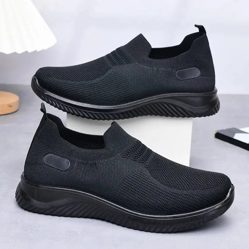 New Men's Casual Sports Shoes with Soft Sole Anti Slip and Breathable Work Cloth Surface for Men — image 6