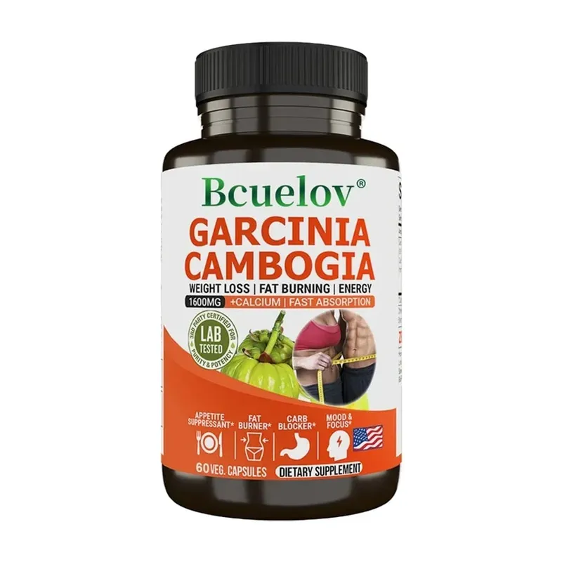 Bcuelov Garcinia Cambogia Capsule for Women & Men Fat Burning Intestinal Cleansing weight Management Supplement NON-GMO — image 9
