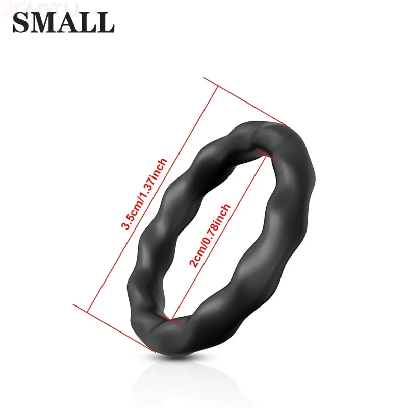 Anel peniano de silicone, anel peniano, brinquedos sexuais para homens, ampliadores de ereção, aumento ultra macio, longa duração, anel peniano mais forte 18 +