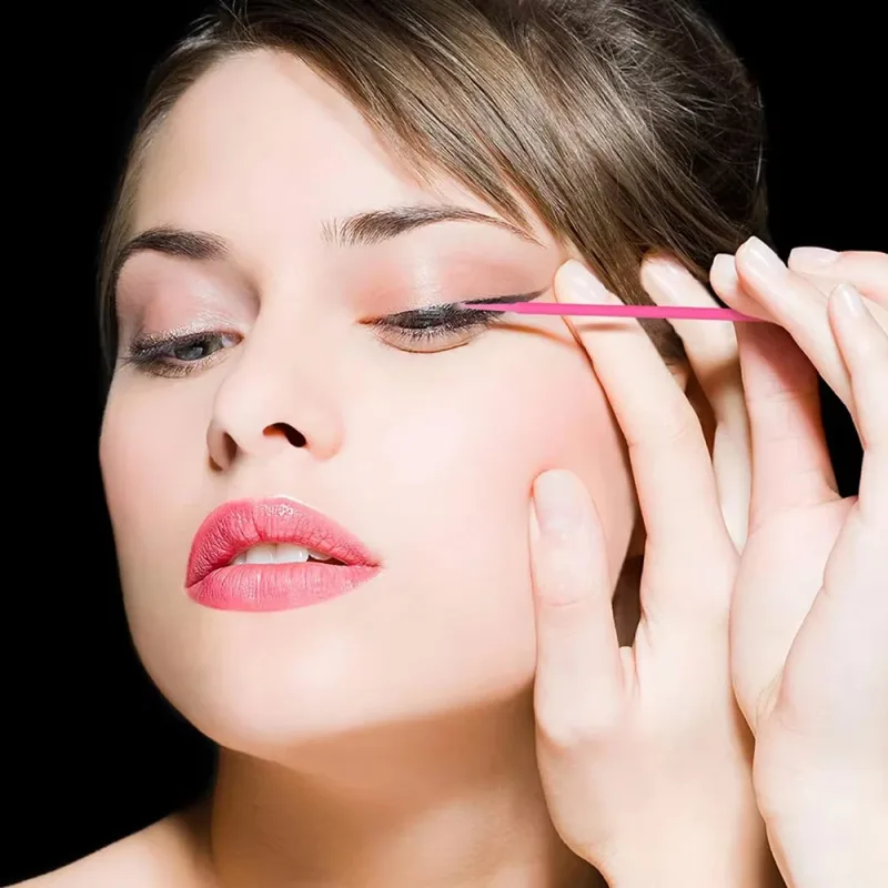 300/2000pcs MicroBrush Eyelash Cleaning Brush Lash Extension Individua Tools For Eyelashes Removing Swab Micro Makeup Brushes