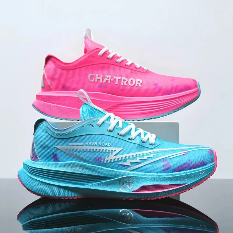 Running Shoes Men Marathon Sports Shoes CarbonBoard Shock-Absorbing HardWearing Comfortable Women Athletic Speciality Sneakers — image 2